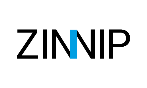 Voorbeeld logo Zinnip